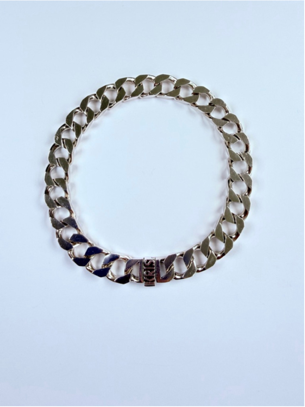 Heavy Solid Curb Link Chain 8.25MM Sterling Silver Designer VTG Bracelet Men’s